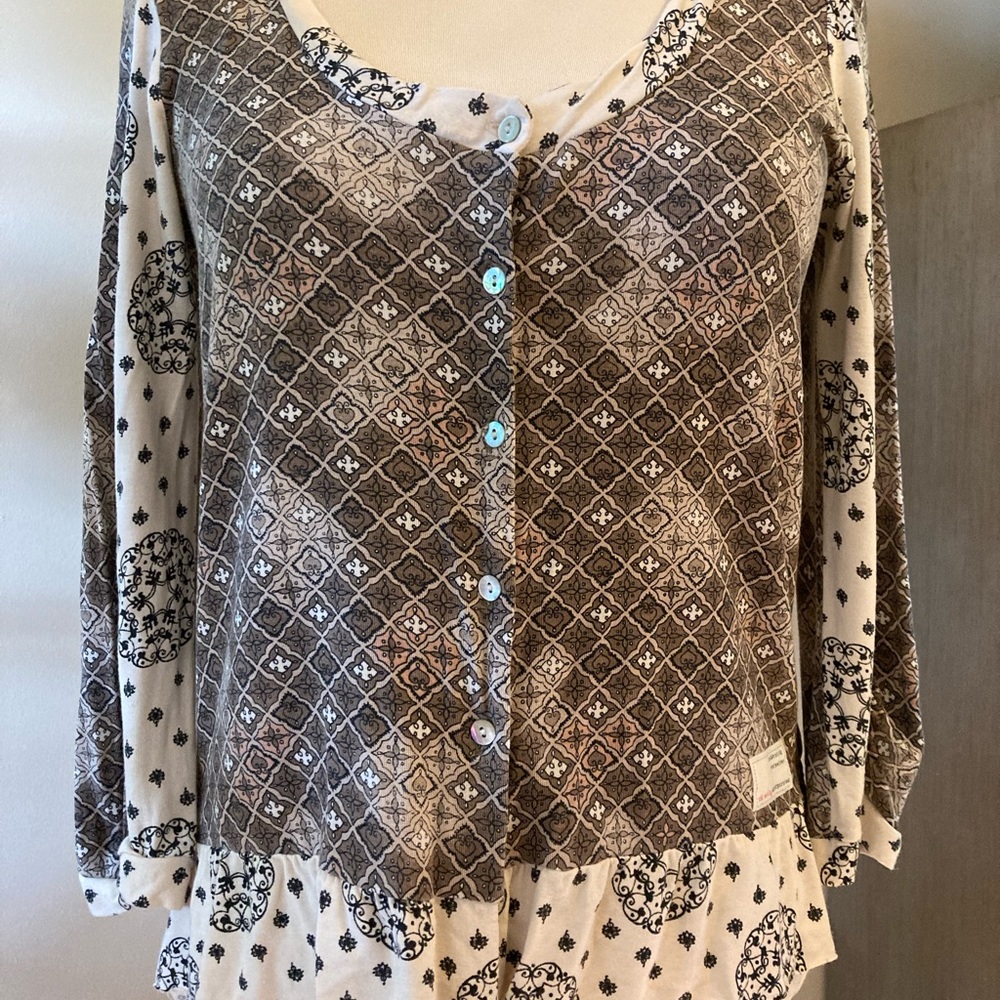 Vintage Odd Molly button down shirt
